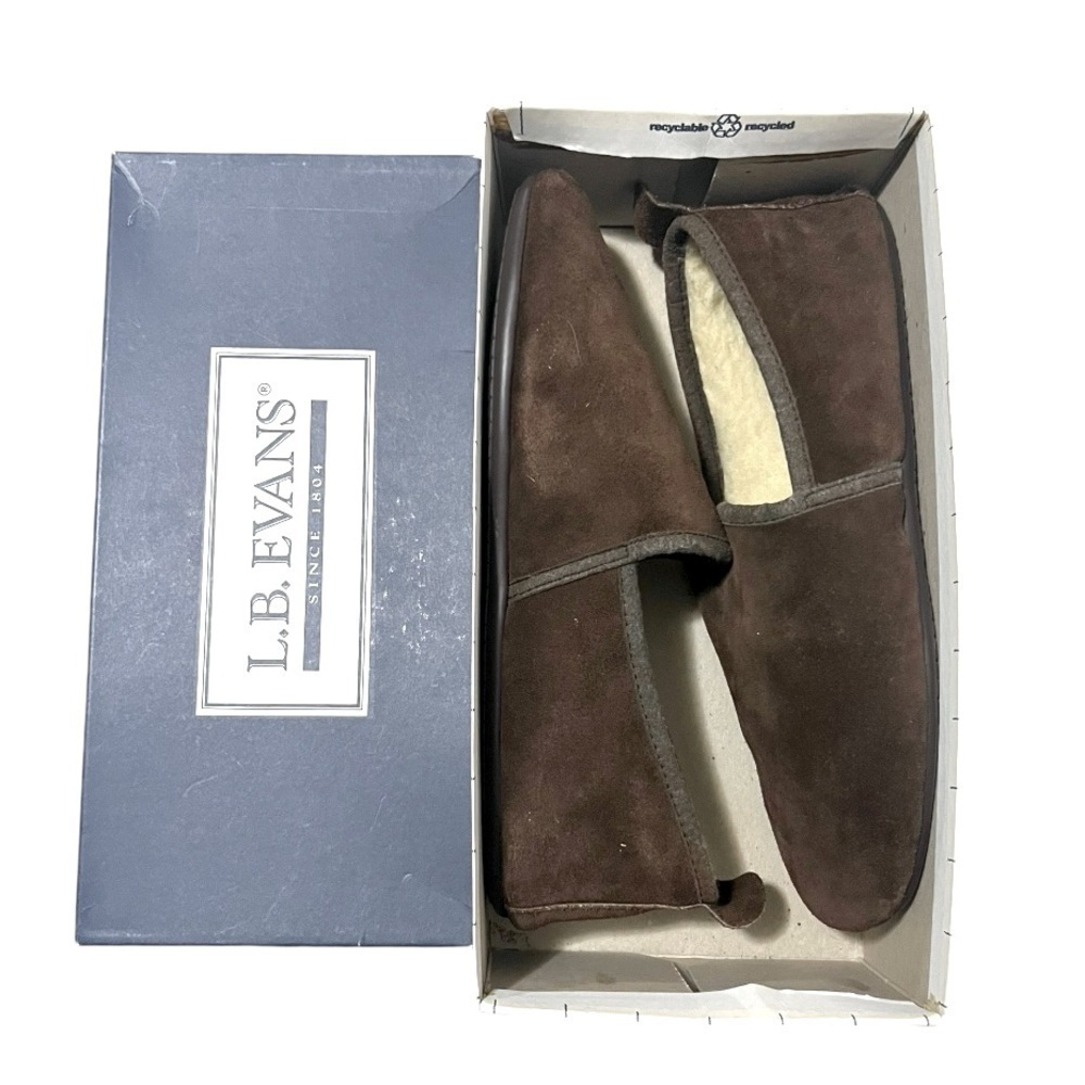 NEW Vintage New L.B Evans Brown Suede Arctic Opera Size 12
